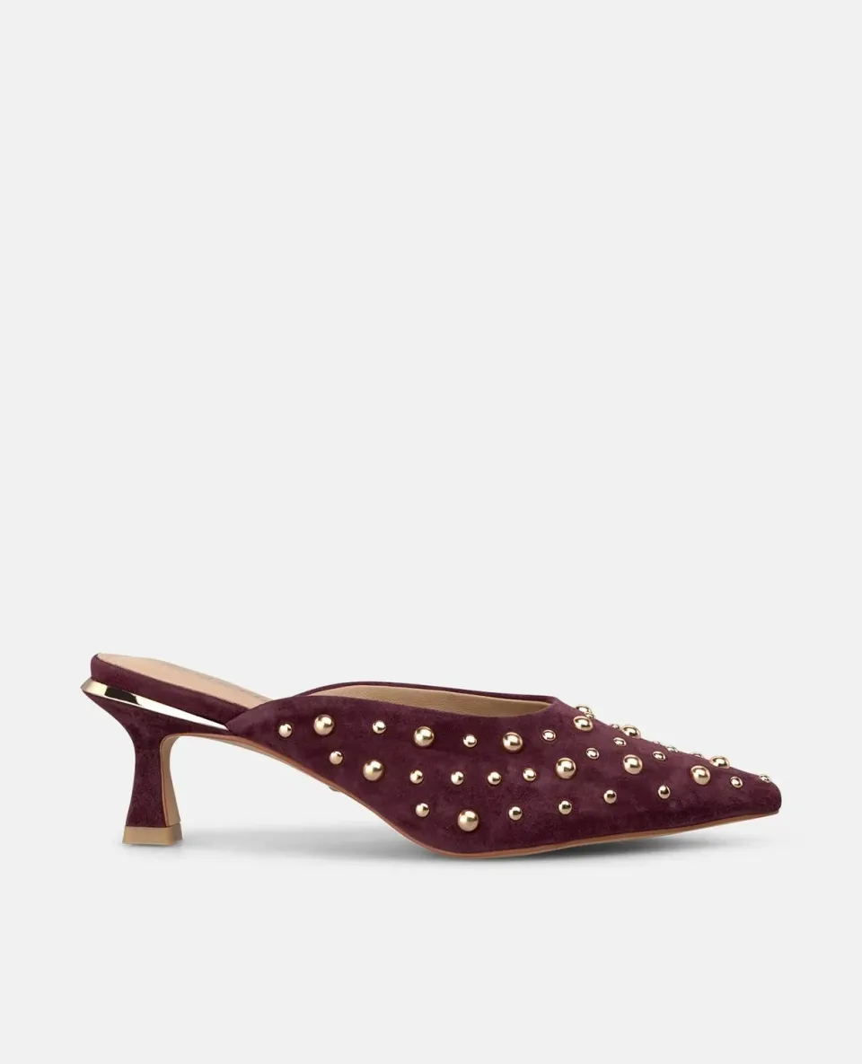 Alma en Pena I260225 mules bordeaux ante 6 cm