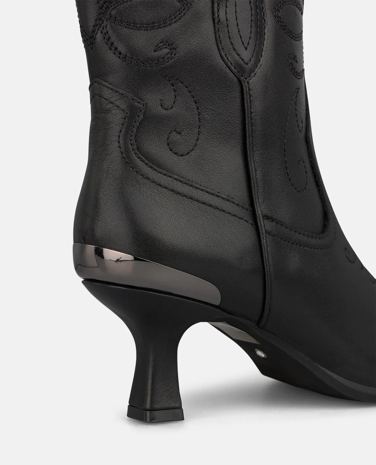 Alma en Pena I260350C bottines cowboy cuir noir 6 cm
