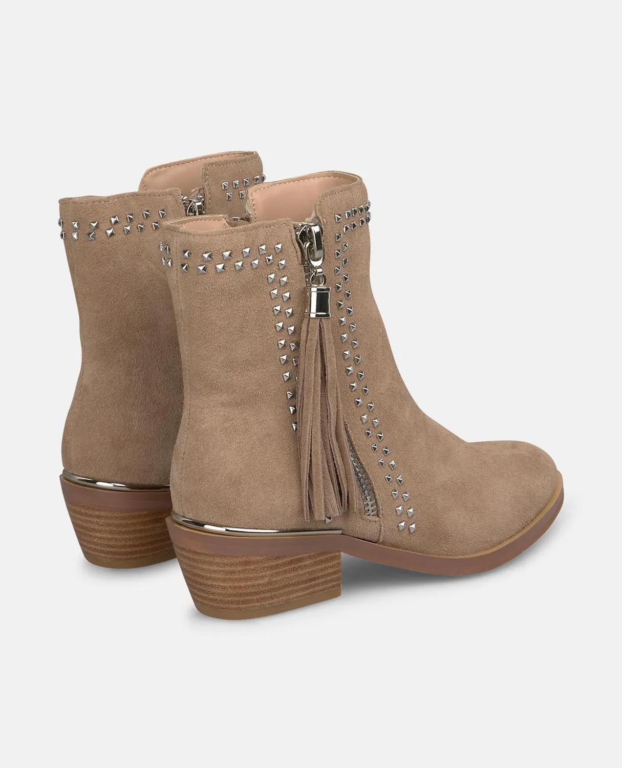 Alma en Pena I2552754 bottine plate vison cuir