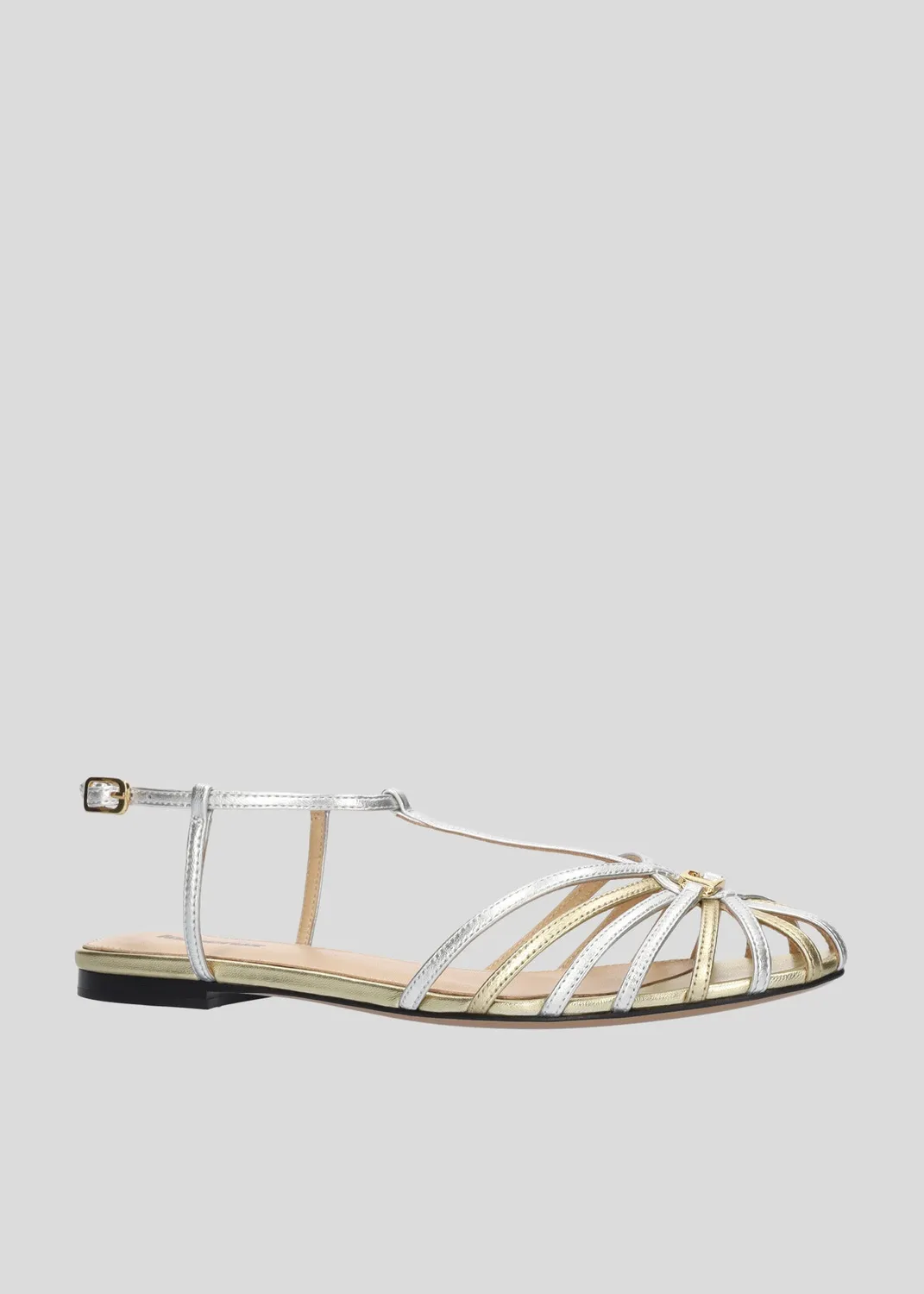 Lola Cruz Tango ballerines multicolore cuir véritable