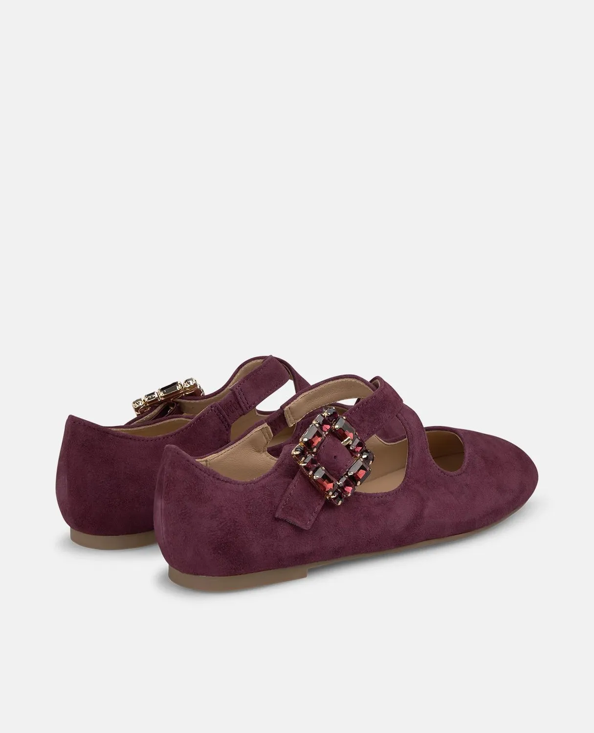 Alma en Pena I260052 ballerines bordeaux ante plates
