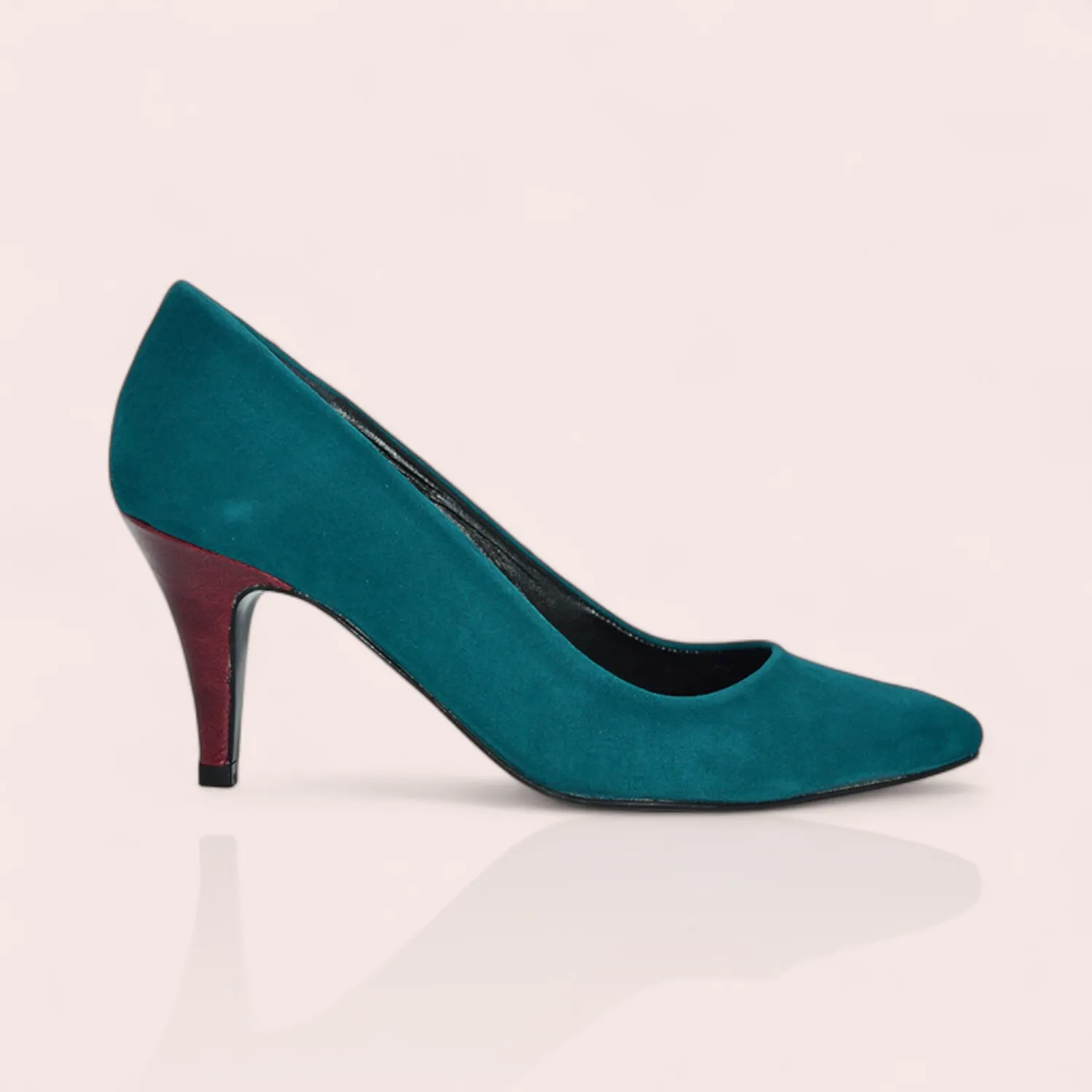 Karine Arabian Yeva escarpin velours talon 65mm