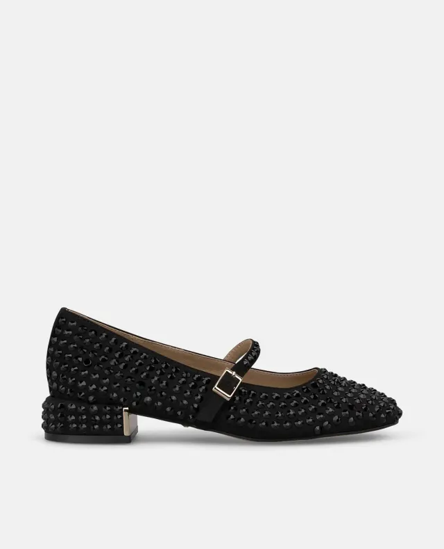 Alma en Pena I260095 ballerines noires strass
