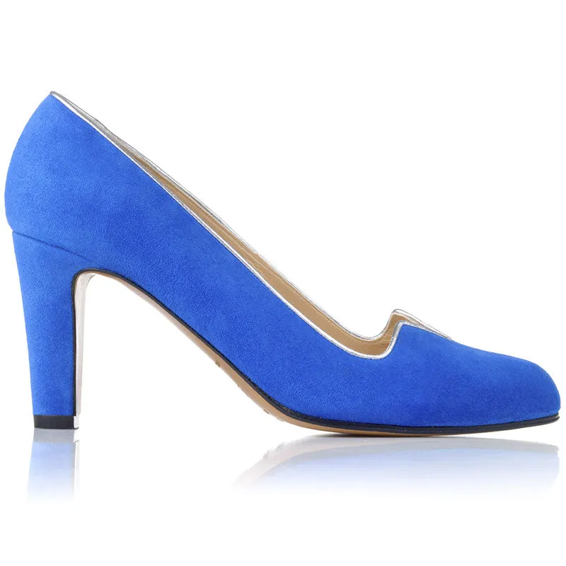 Bégum Paris Vancouver escarpin velours gitane 7cm