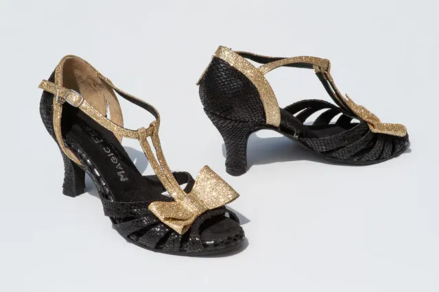 Magic Feet Chloé chaussures danse latine cuir
