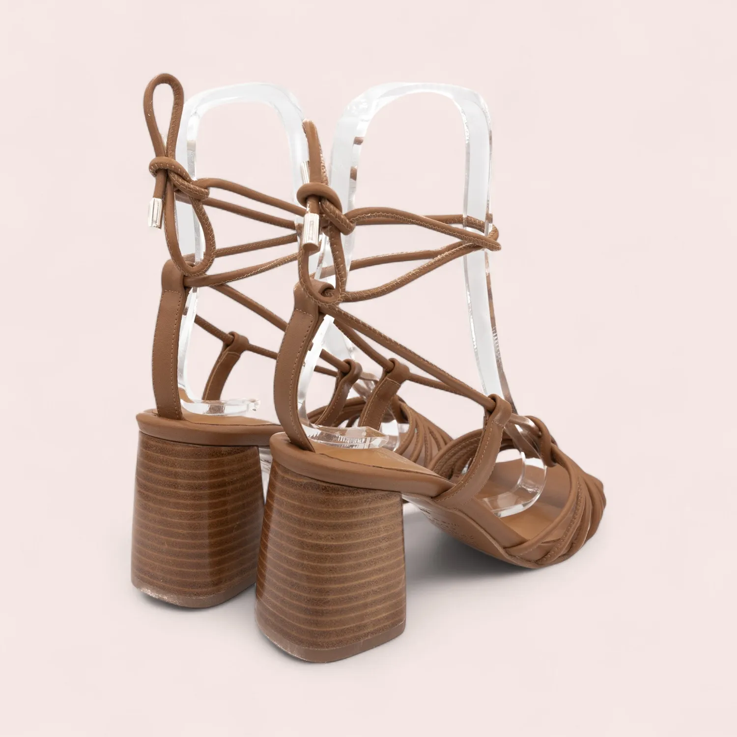 Karine Arabian Salina sandales cuir talon stable 80 mm