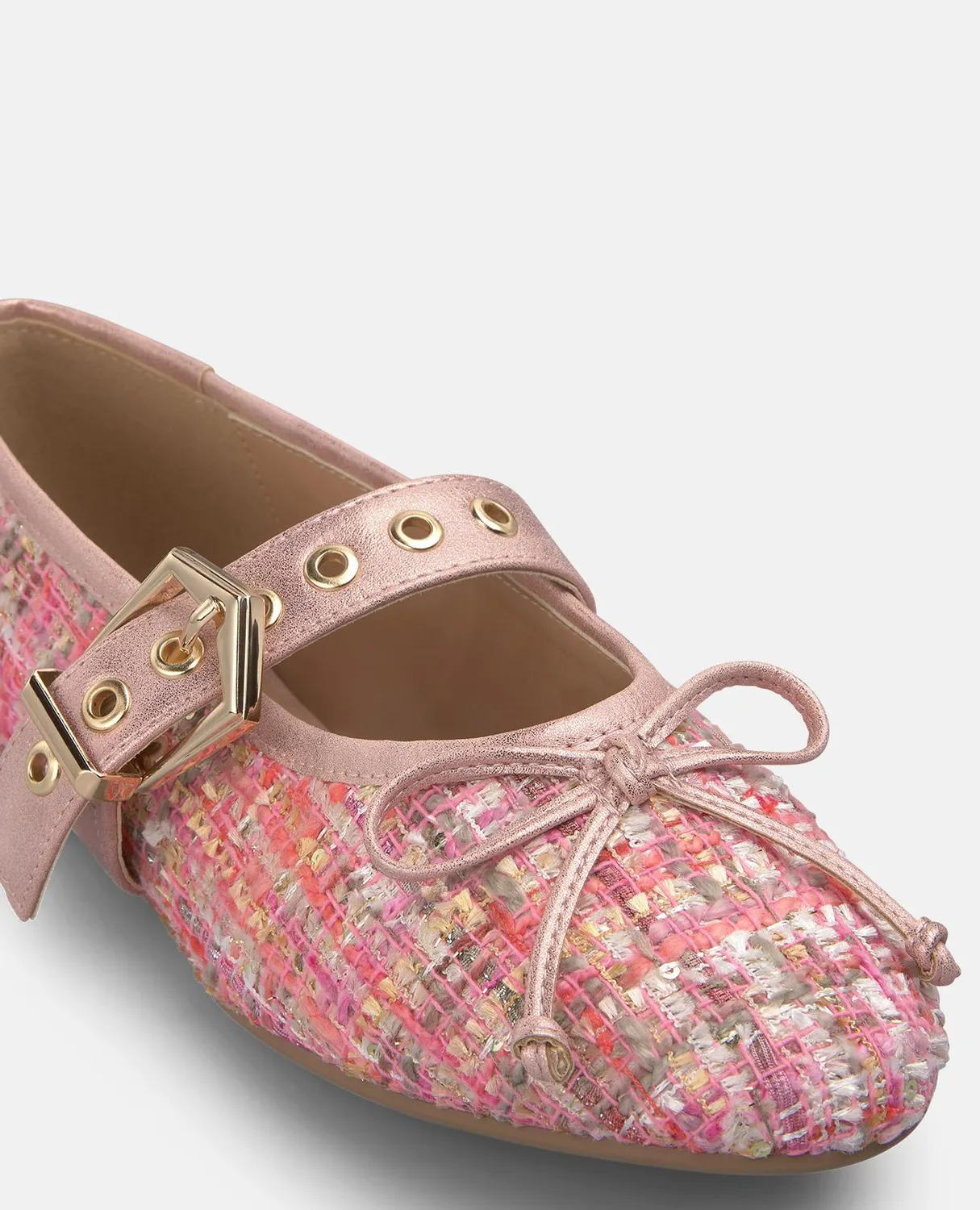 Alma en Pena V26500517 ballerines fuchsia boucle