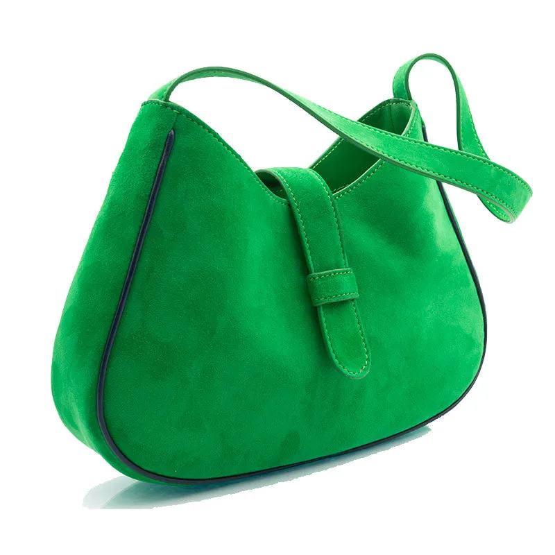 Bégum Paris Inès sac à épaule vert émeraude