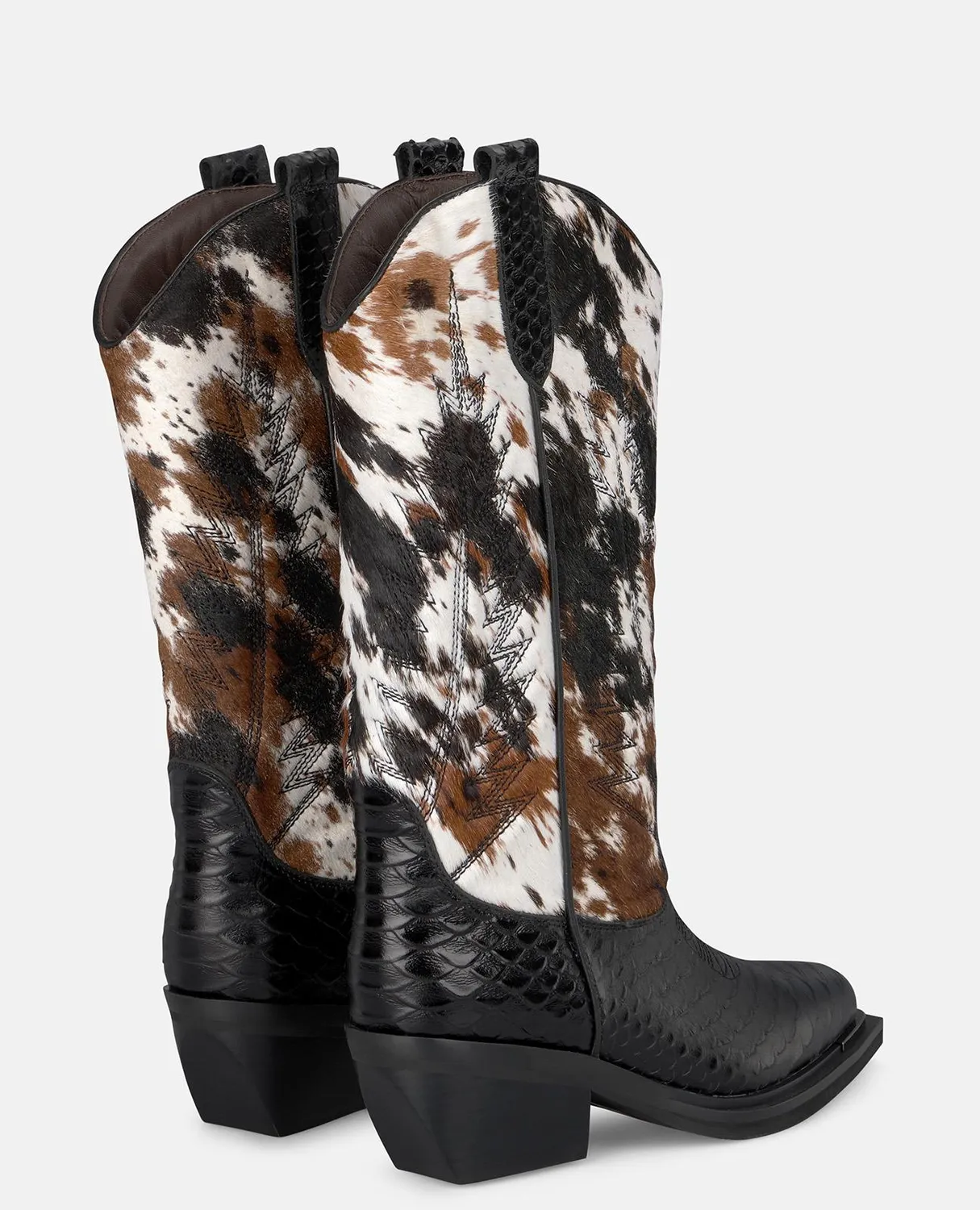 Alma en Pena I250963 bottines cowboy cuir 6 cm