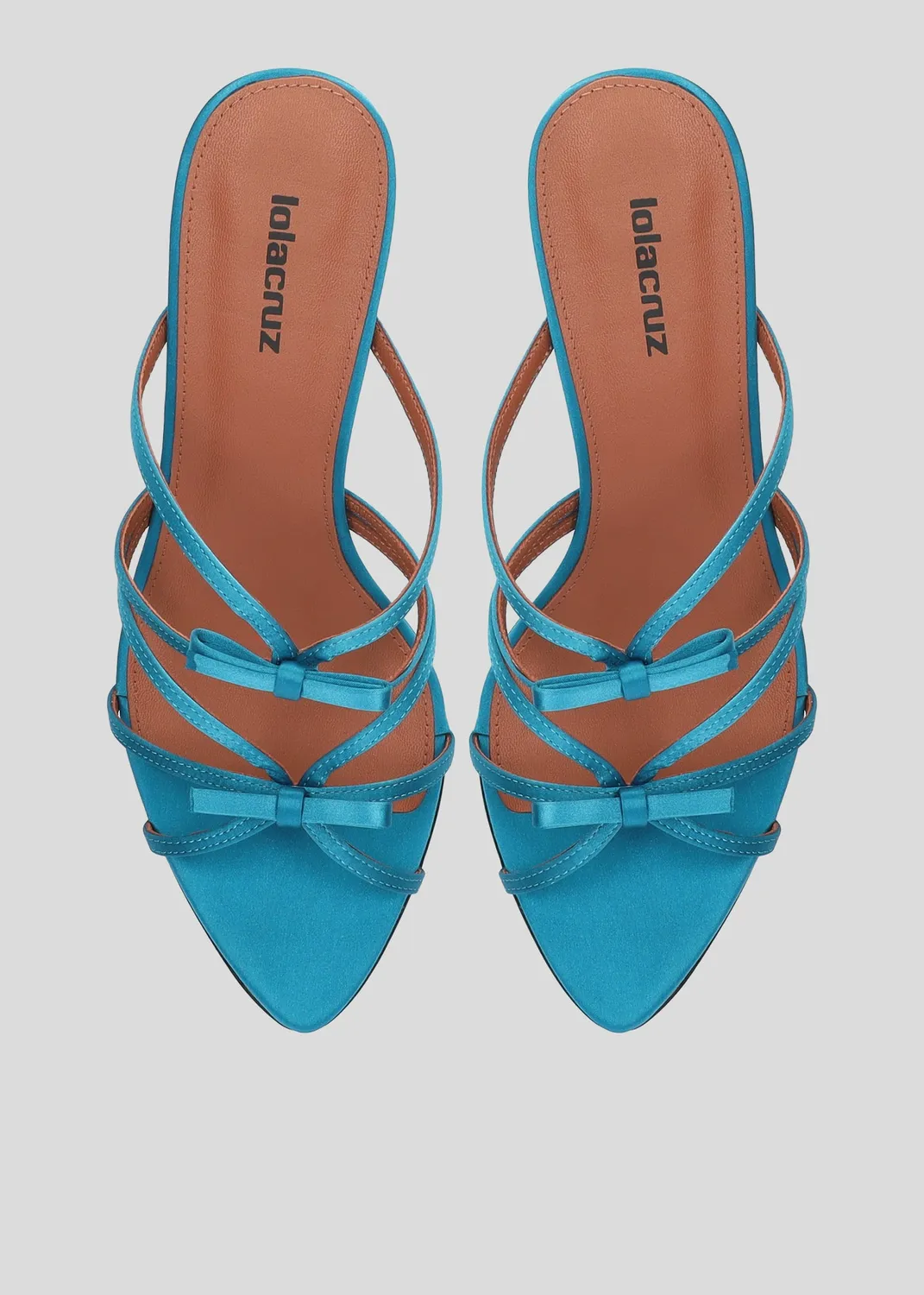 Lola Cruz Sabrina Sandal 65 sandales bleu saphir