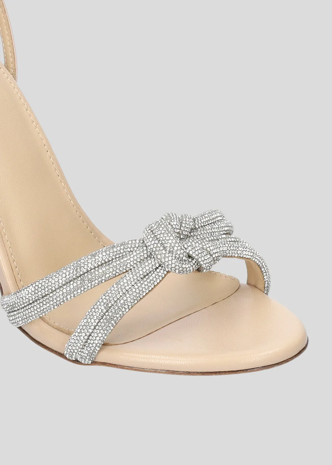 Lola Cruz Alice Sandal 95 sandales beige talon 9,5 cm