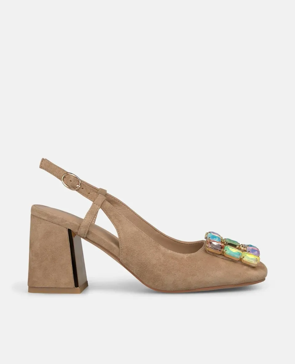 Alma en Pena V261501 escarpins slingback sable talon 7cm