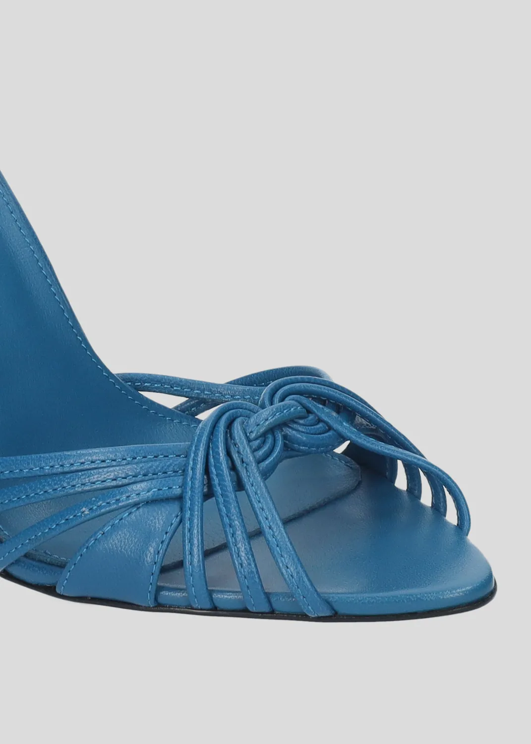 Lola Cruz Heura Sandal 95 sandales bleu saphir