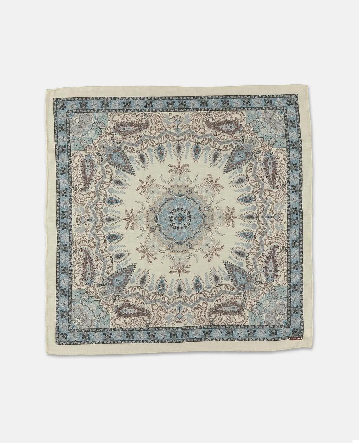 Alma en Pena I26AC001 foulard beige paisley polyester