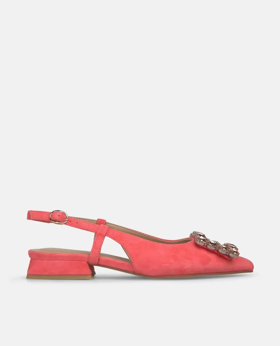 Alma en Pena V261004 escarpin corail bout pointu 2 cm