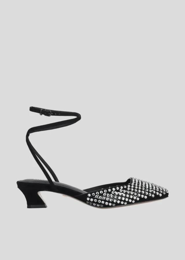 Lola Cruz Pia Escarpins Noir talon moyen