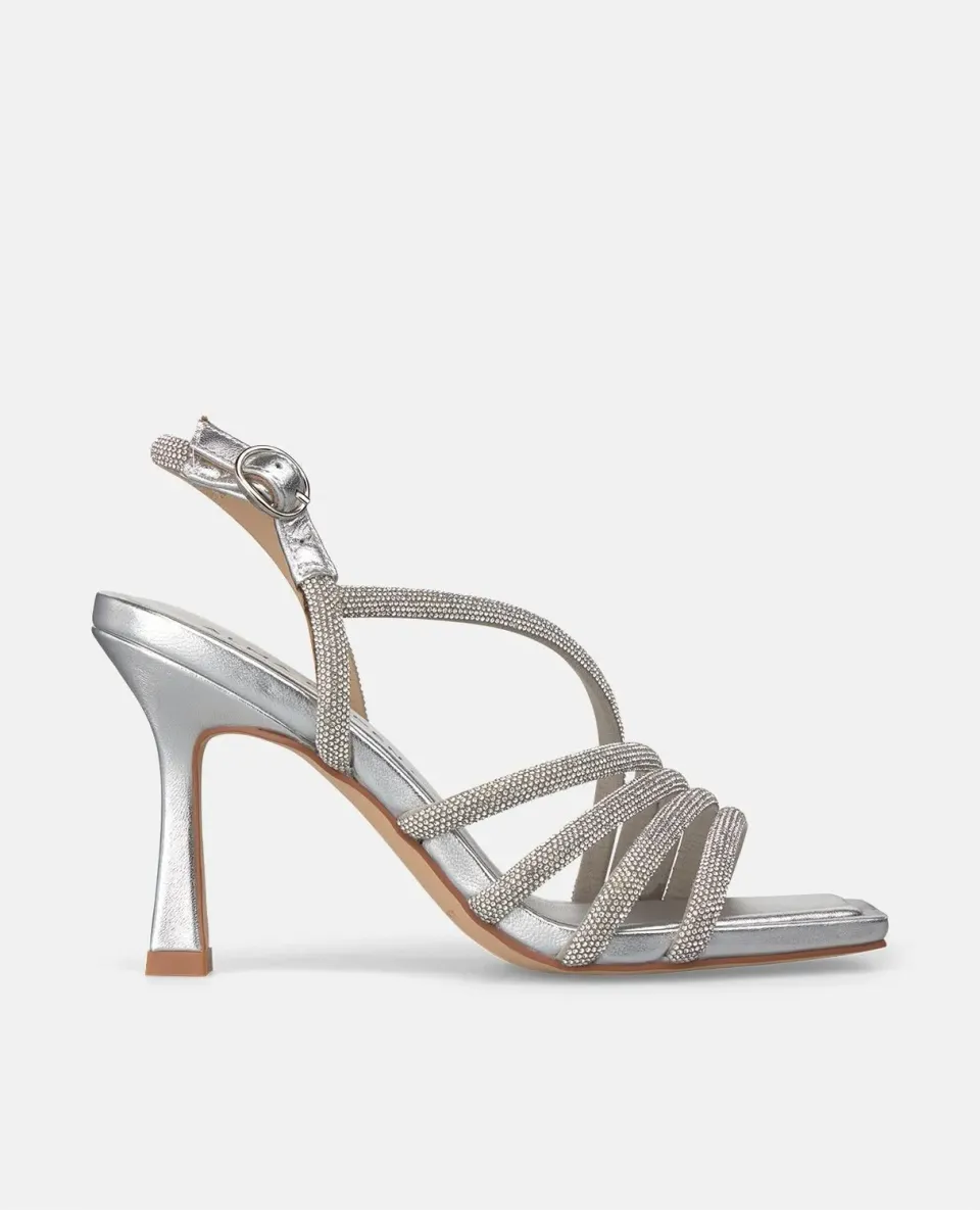 Alma en Pena V250837 sandales talon 9 cm argent strass