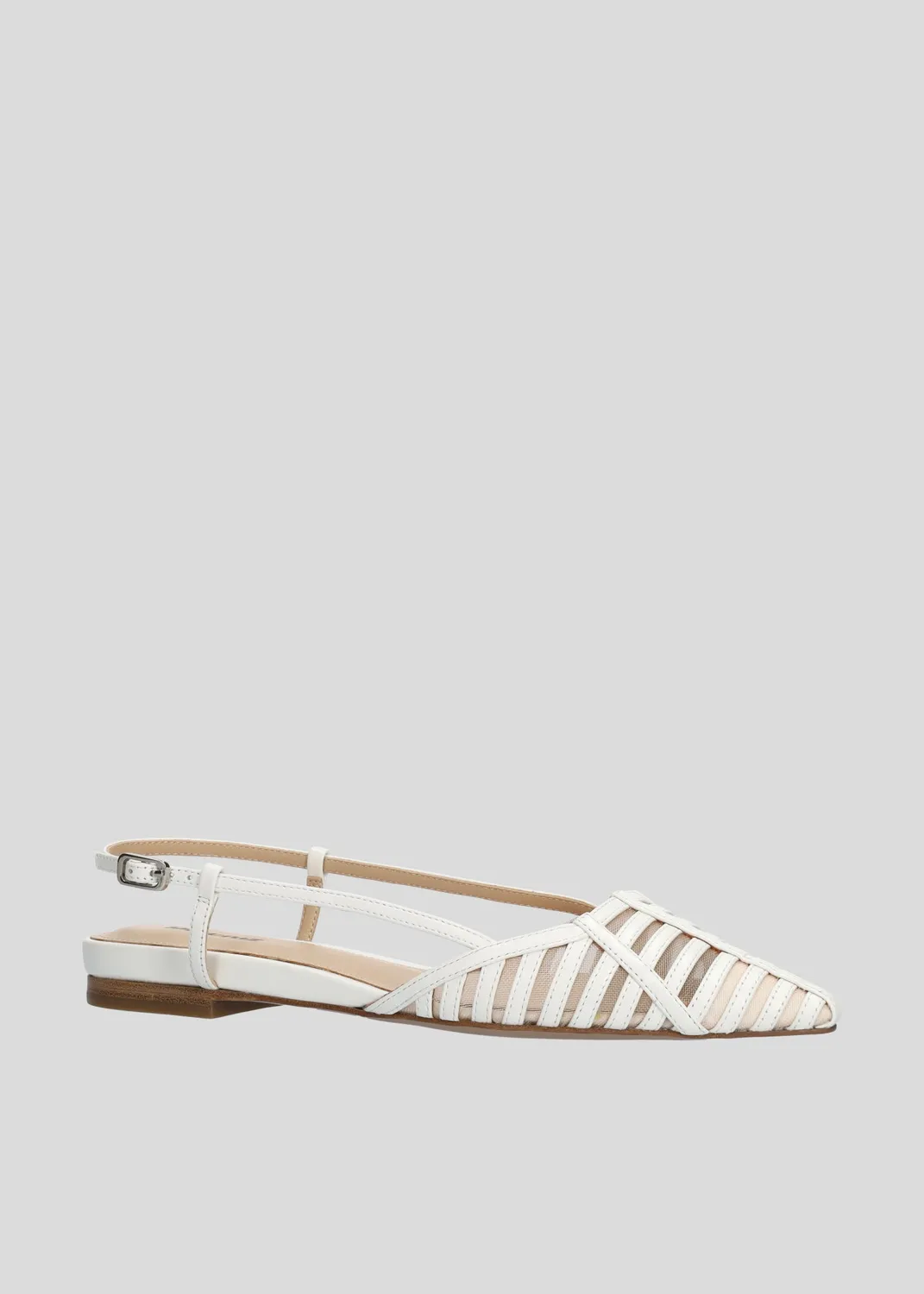 Lola Cruz Streep ballerines blanc