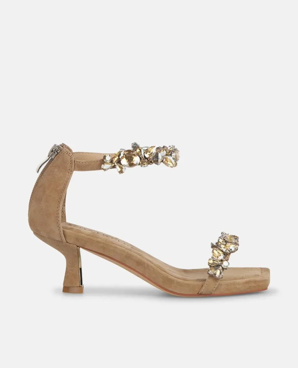 Alma en Pena I250089 sandales camel strass 5,5cm