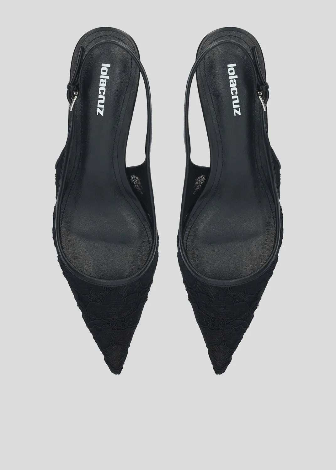 Lola Cruz Alberta Pump 55 escarpins noir talon 5,5 cm
