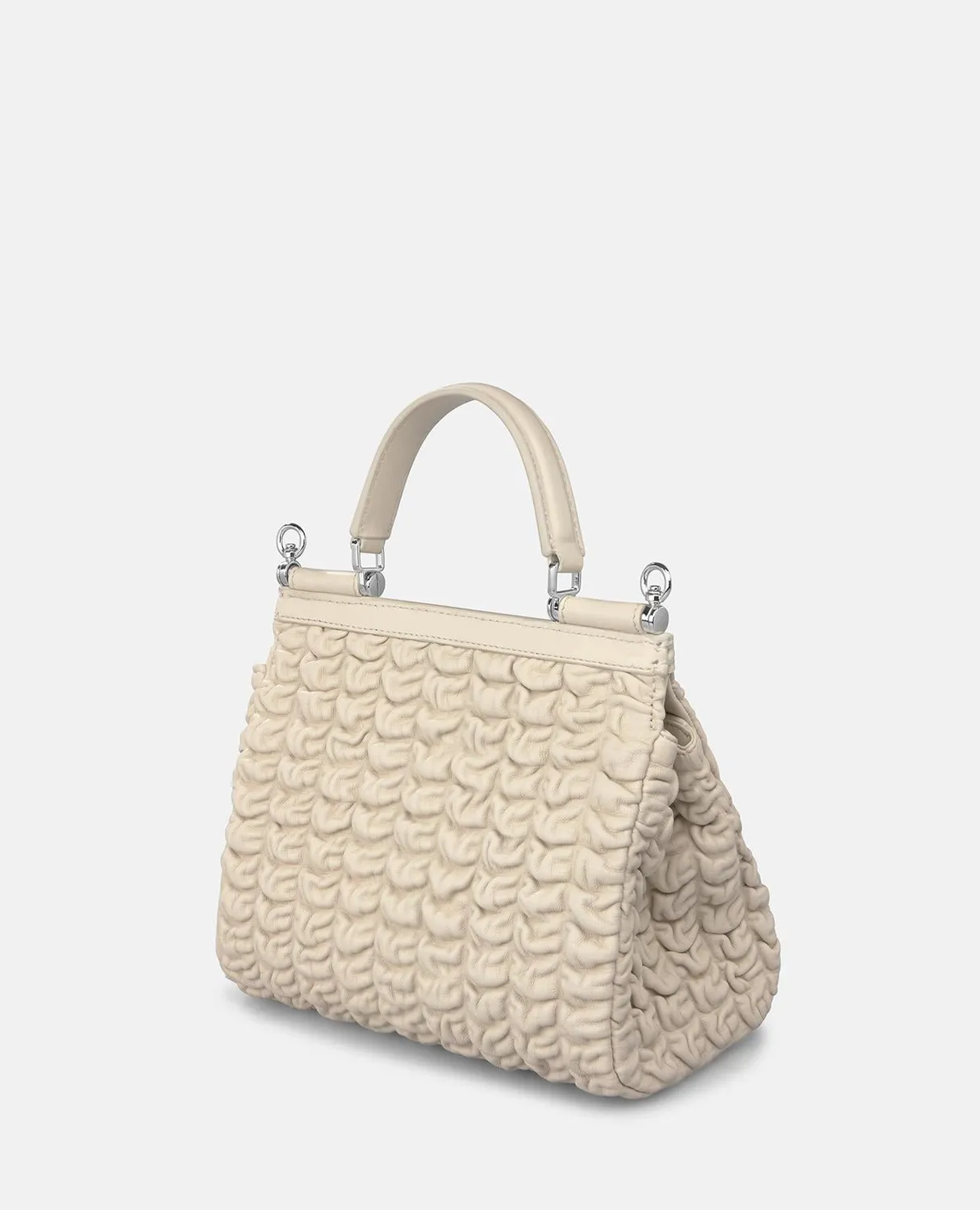 Alma en Pena V26BG060 sac cuir gris relief bandoulière