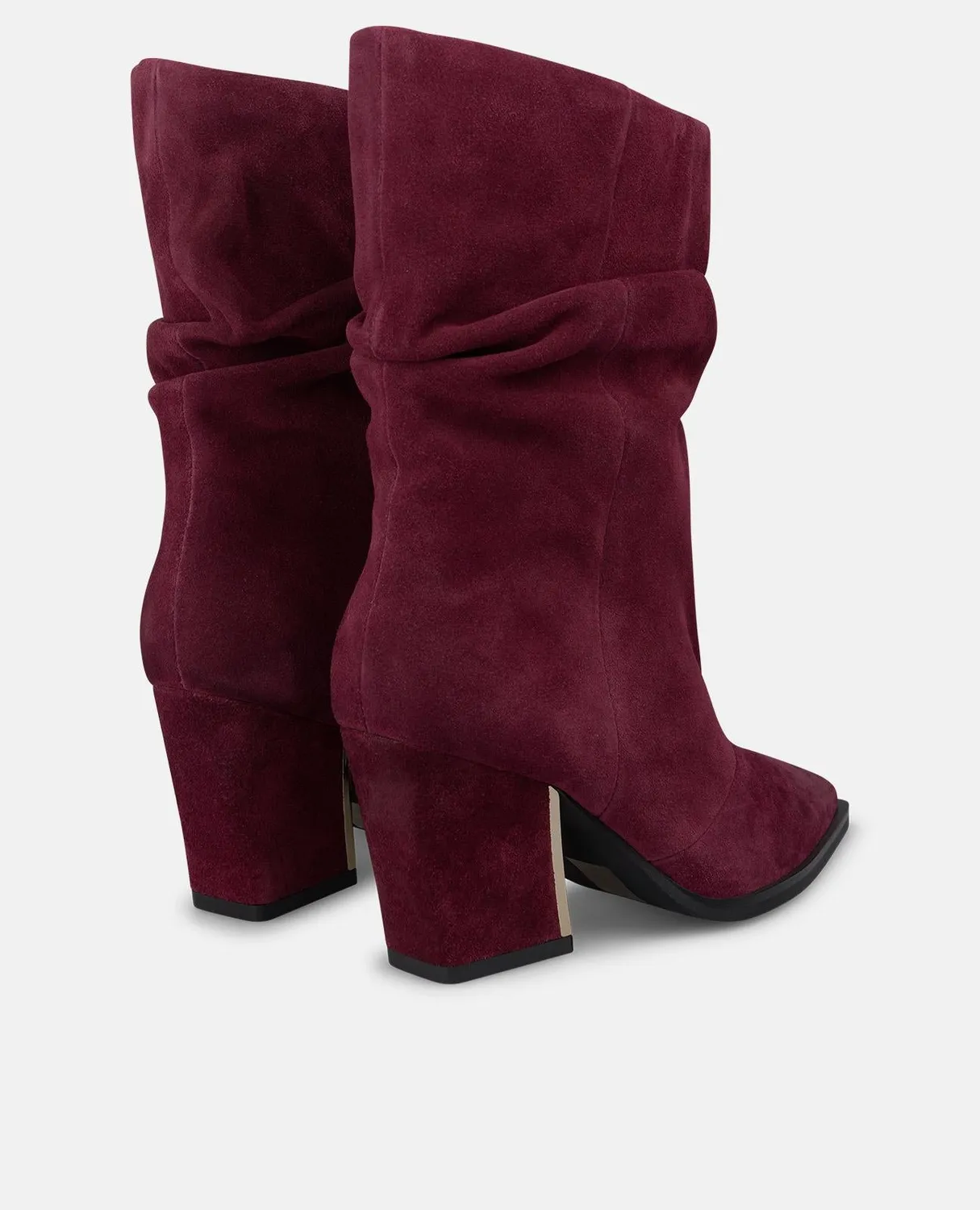 Alma en Pena I260756 bottines bordeaux daim talon 4cm