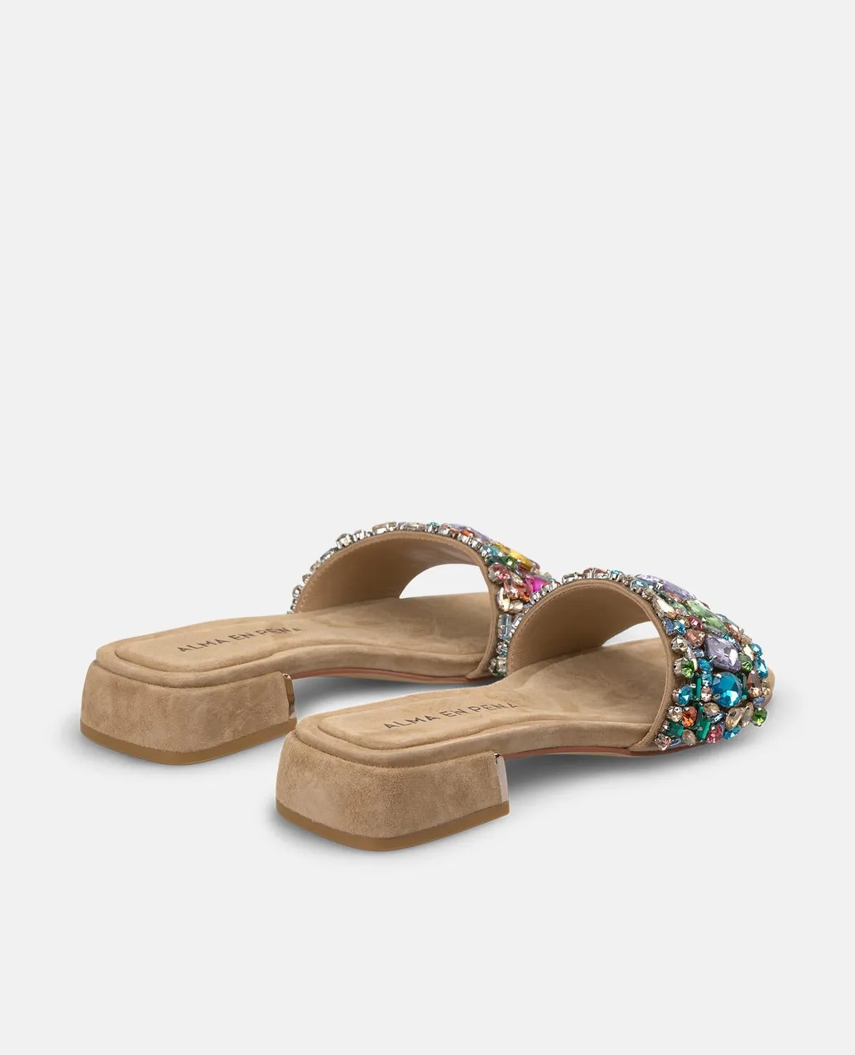 Alma en Pena V268751 sandales cuir sable talon 2,5 cm