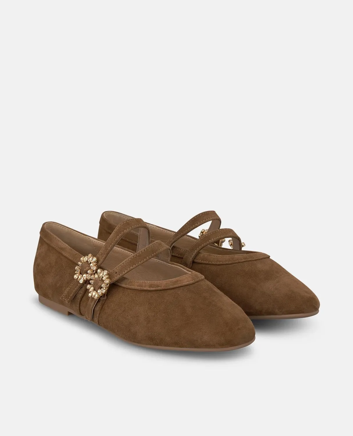 Alma en Pena I260065 ballerines marron cuir plat