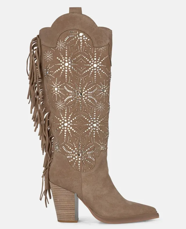 Alma en Pena I250701 bottes vison talon 9,5 cm