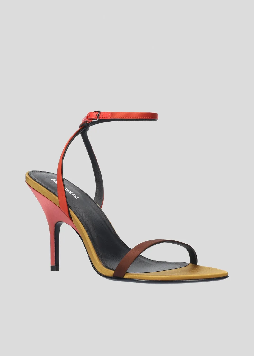 Lola Cruz Nena 90 sandales moutarde talon 9 cm