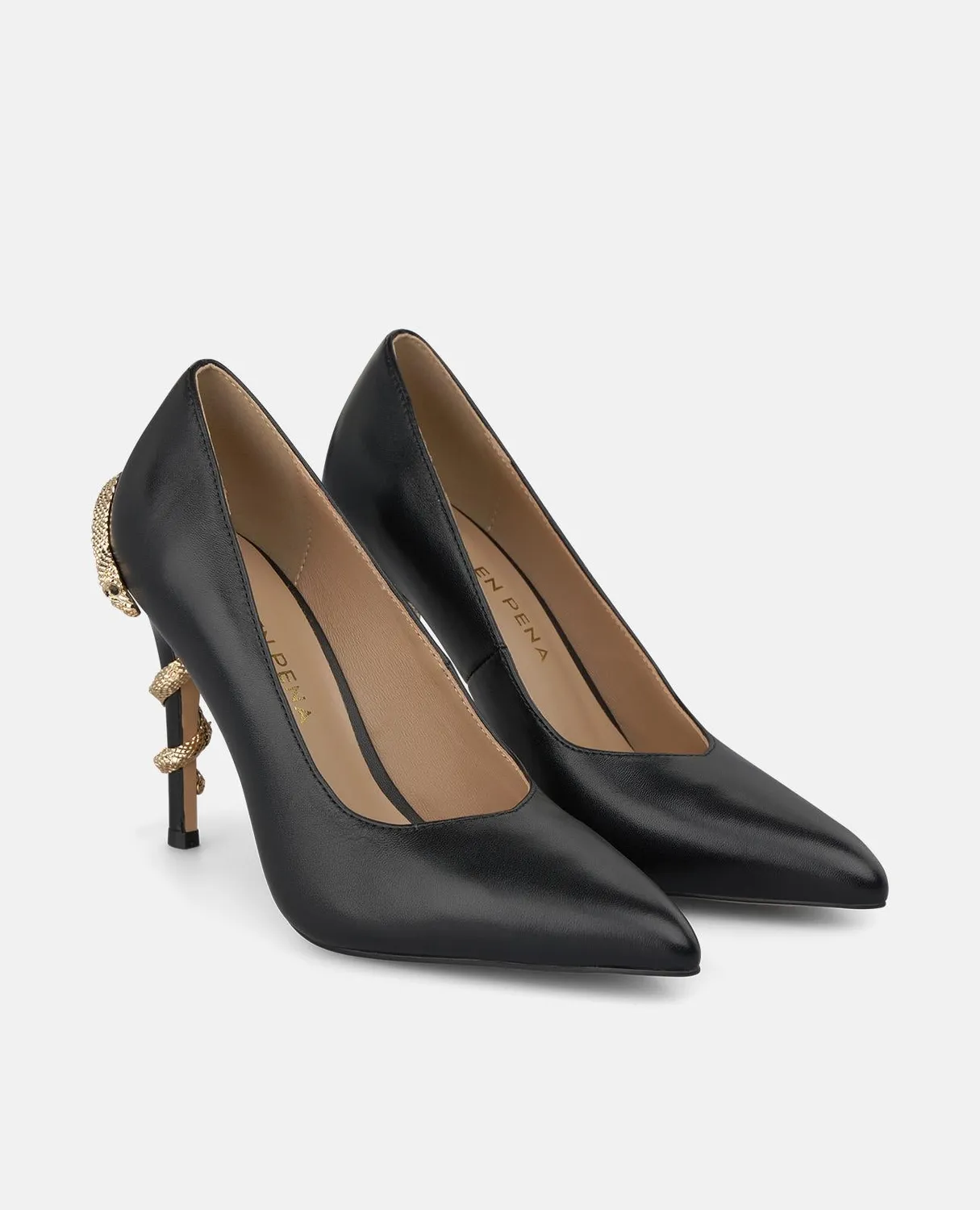Alma en Pena I260258C Napa Black escarpins noir talon 10 cm
