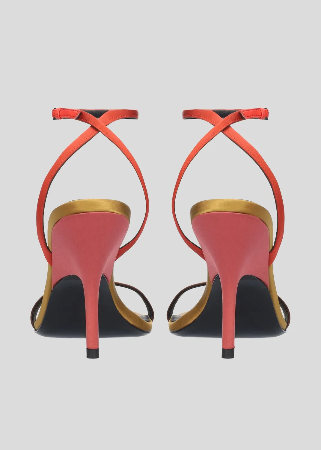 Lola Cruz Nena 90 sandales moutarde talon 9 cm