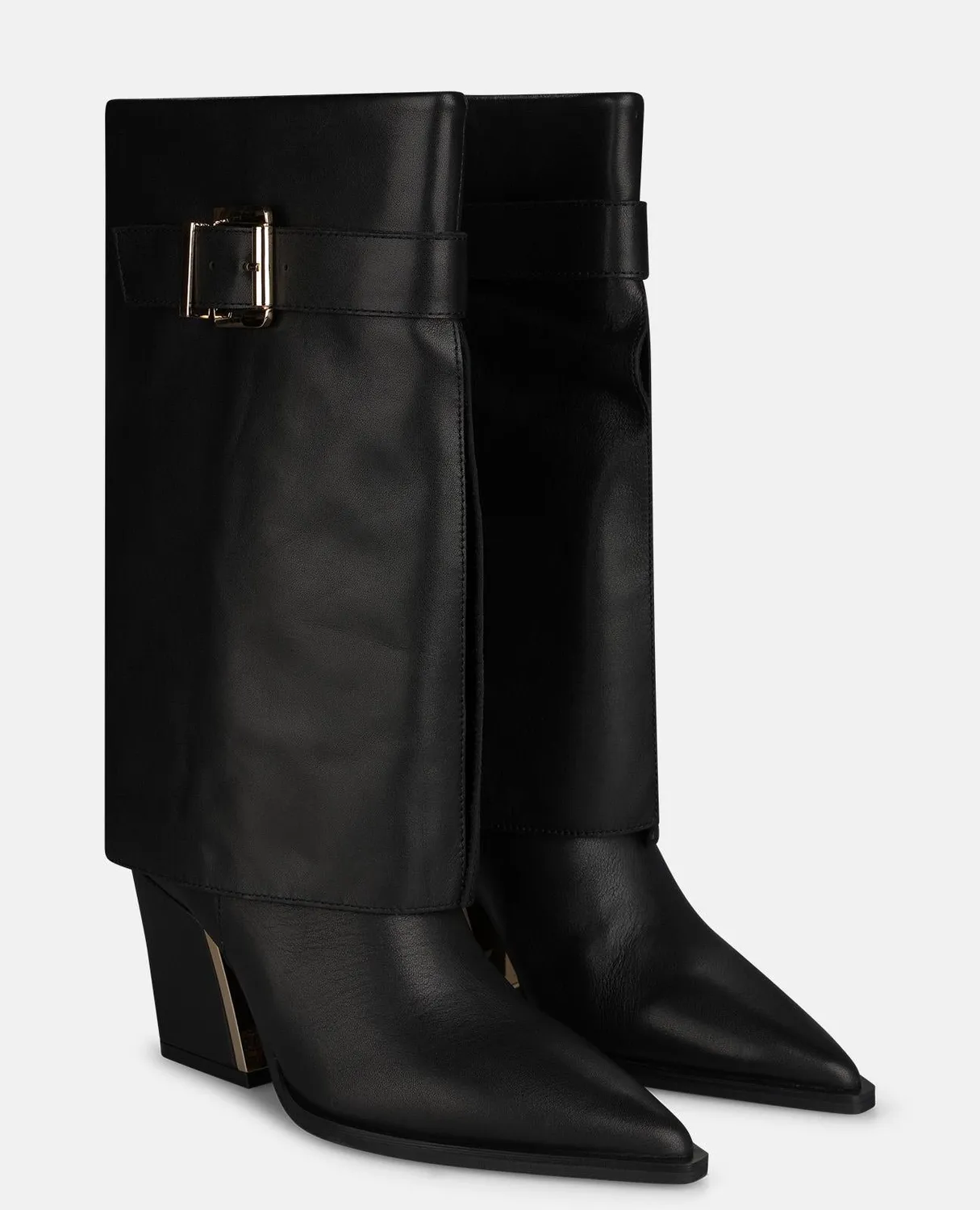 Alma en Pena I260762 bottes cuir boucle noires