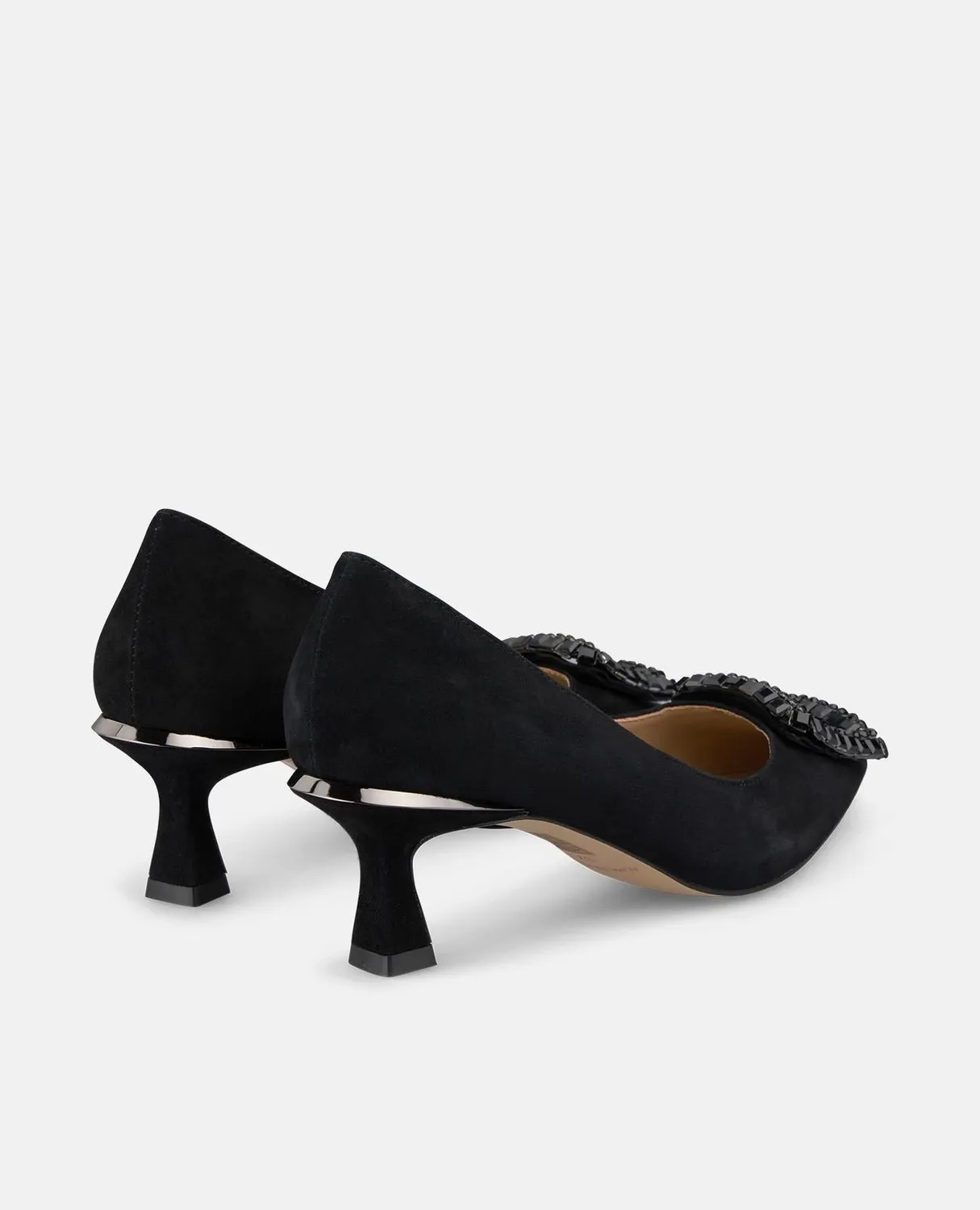 Alma en Pena I250504 escarpins noir strass talon 6 cm