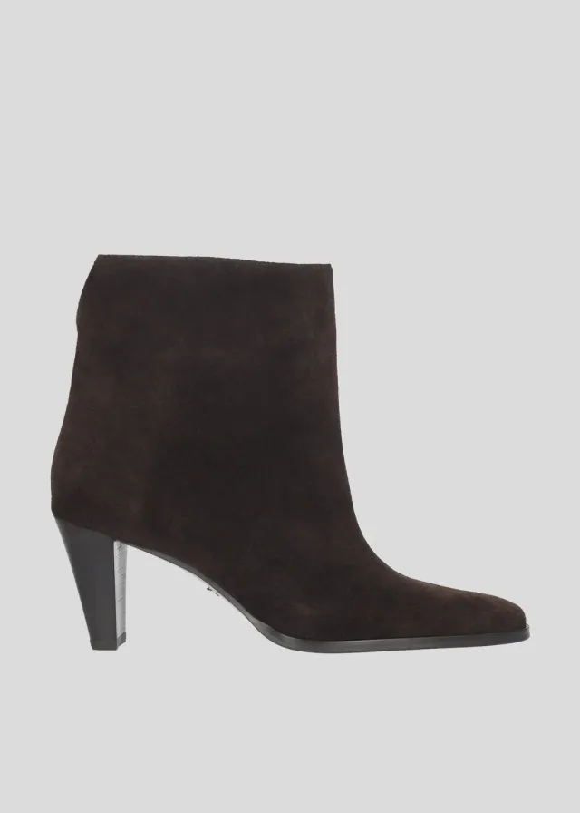 Lola Cruz Robbie 70 bottines chocolat