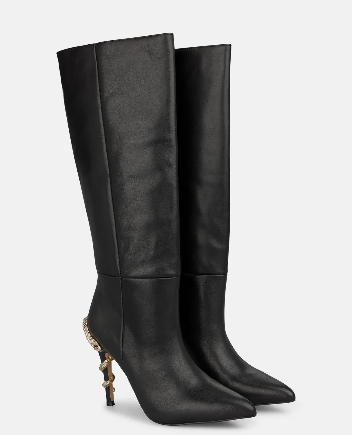 Alma en Pena I260410C bottes noir napa talon 10 cm