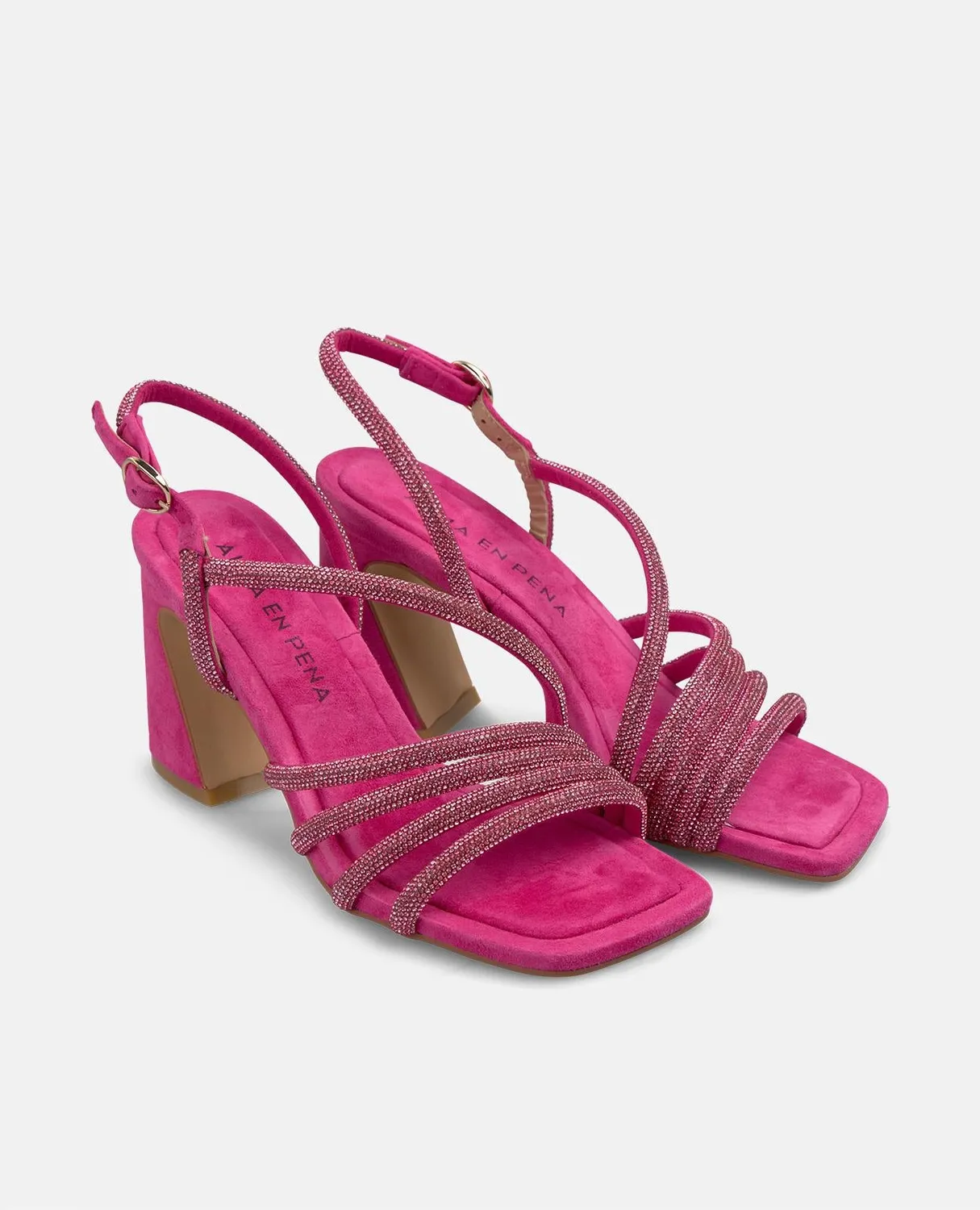 Alma en Pena V250671 sandales talon fuchsia 9,8 cm
