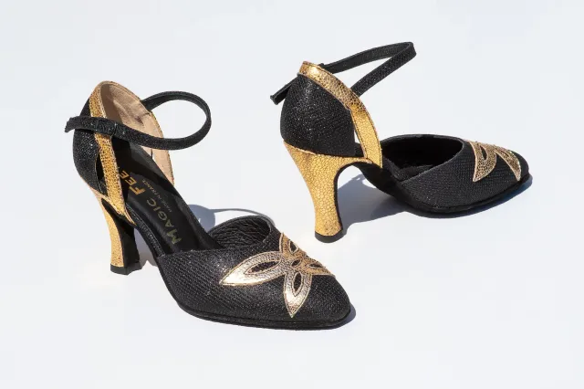 Magic Feet Aurélie chaussures danse standard cuir