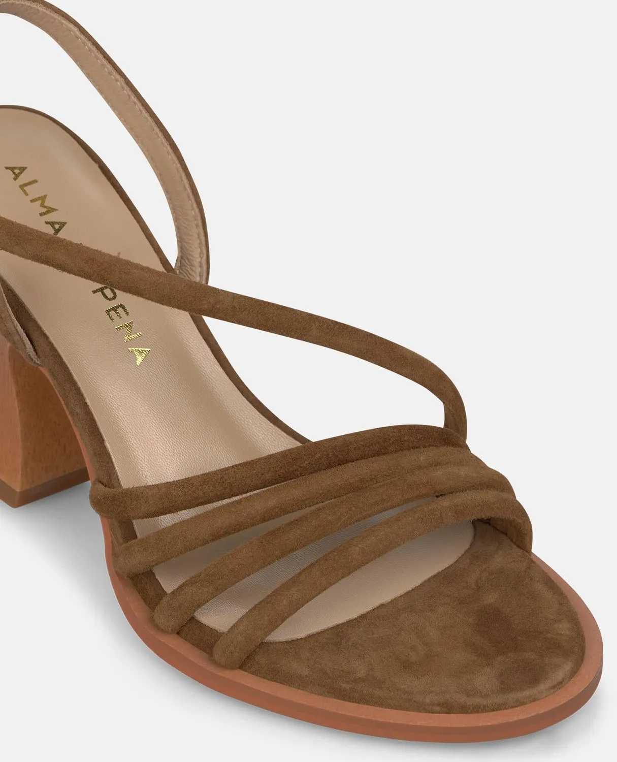 Alma en Pena V262452 sandales caramel brides talon 10 cm