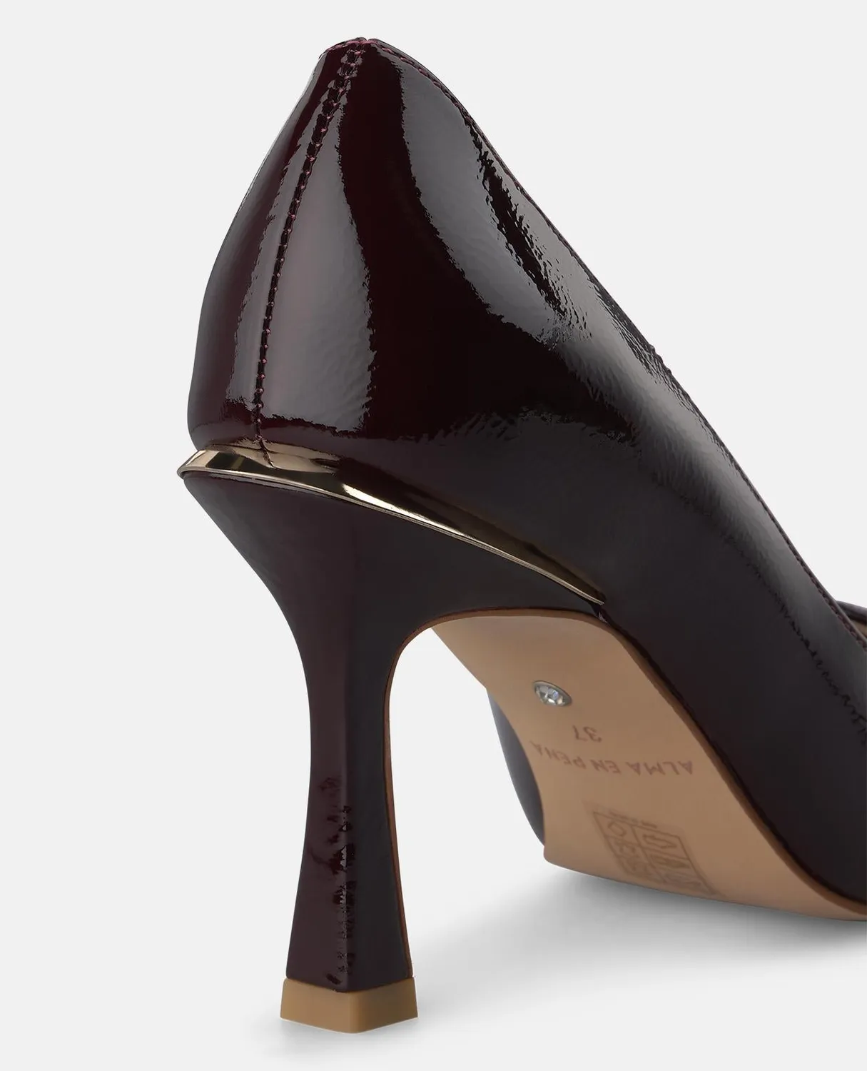 Alma en Pena I260240C escarpins vernis bordeaux 8 cm