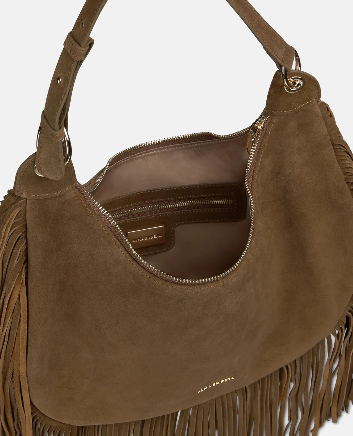 Alma en Pena V26BG062 sac bandoulière cuir camel