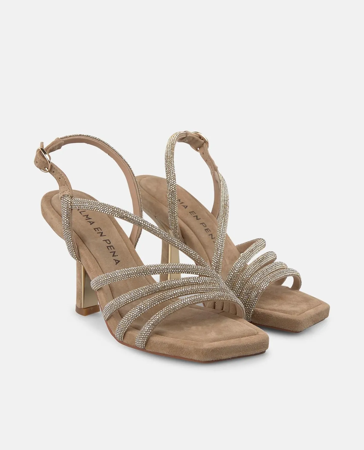 Alma en Pena V264000 sandales sable talon fin 9 cm