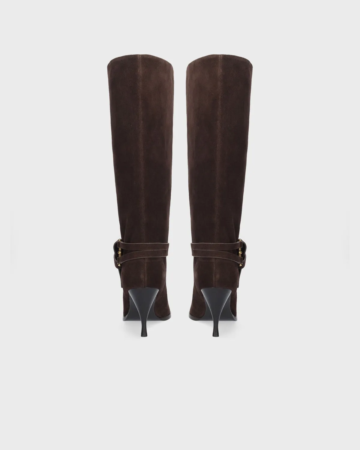 Lola Cruz Genevive 80 bottes marron talon 8 cm