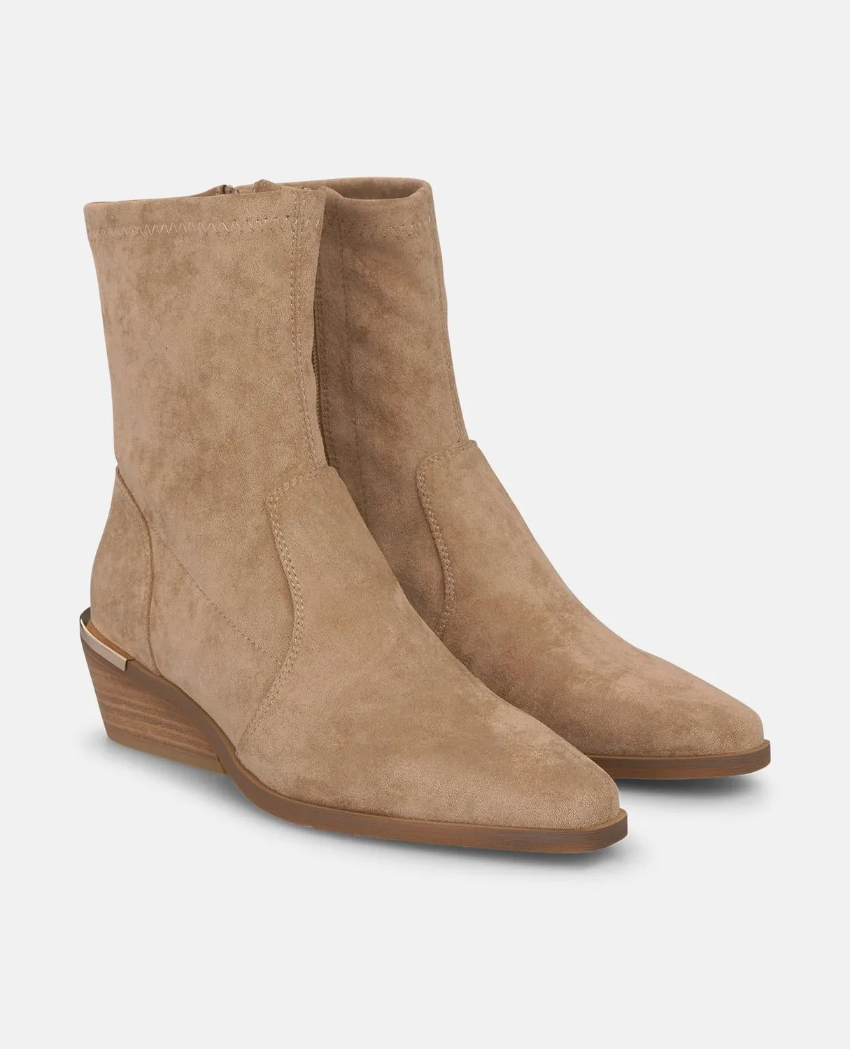 Alma en Pena I260603 bottines sable effet cuir talon 4,5cm
