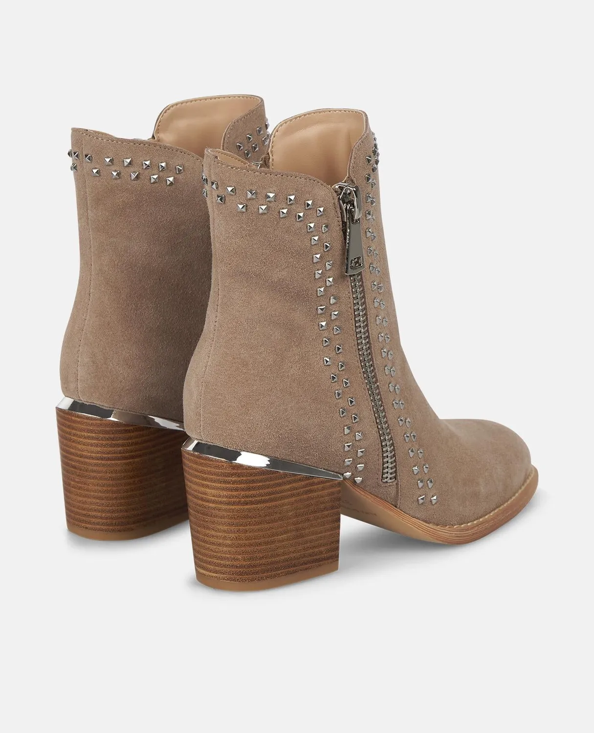 Alma en Pena I2552400 bottines vison à clous