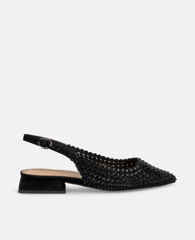 Alma en Pena V250488 chaussures noires plates