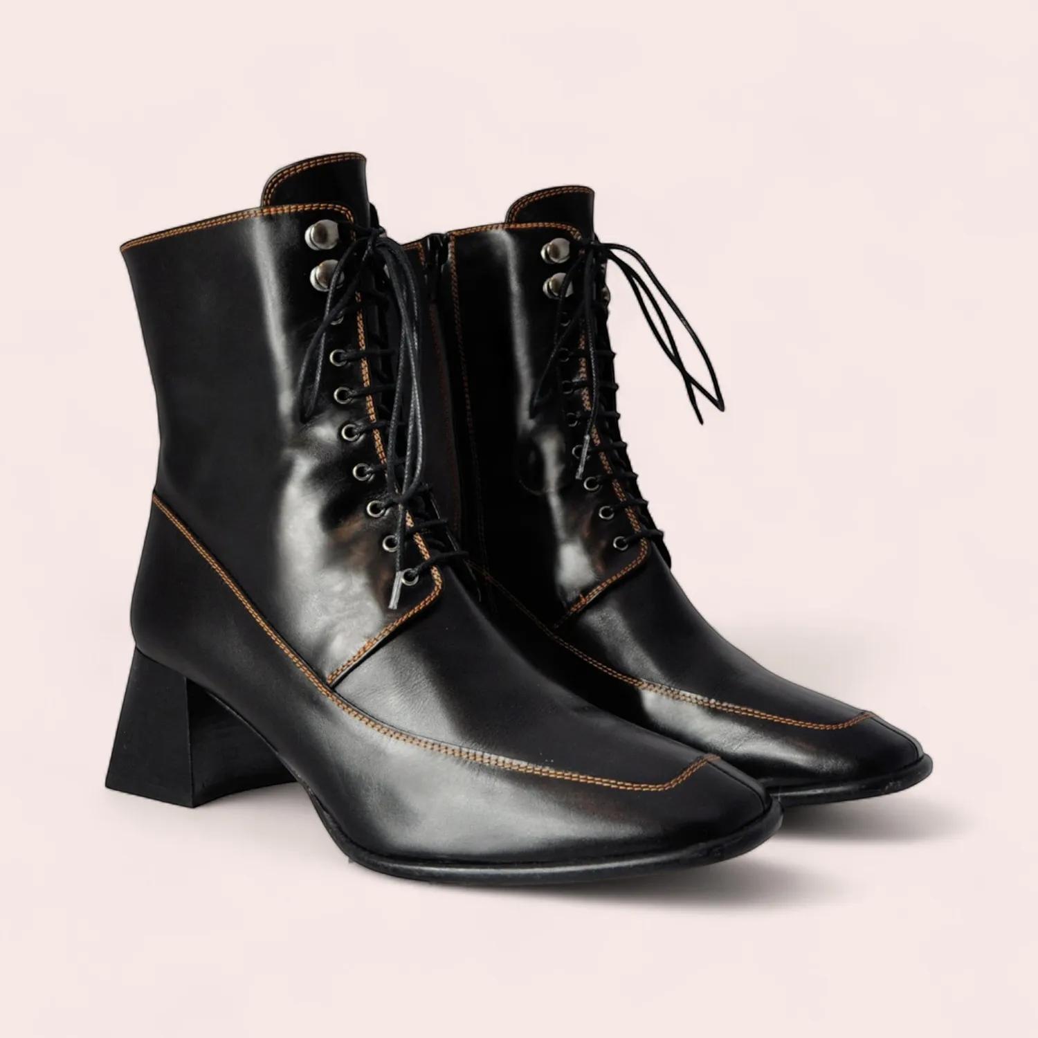 Karine Arabian EDITH bottines noir 38 lacets