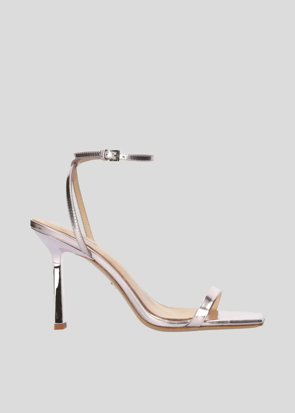 Lola Cruz Cecile Sandal 95 sandales rose talon 9,5 cm