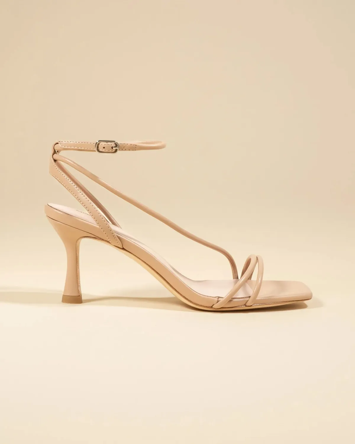 Mi/Mai Bondi Nude sandales talons nude