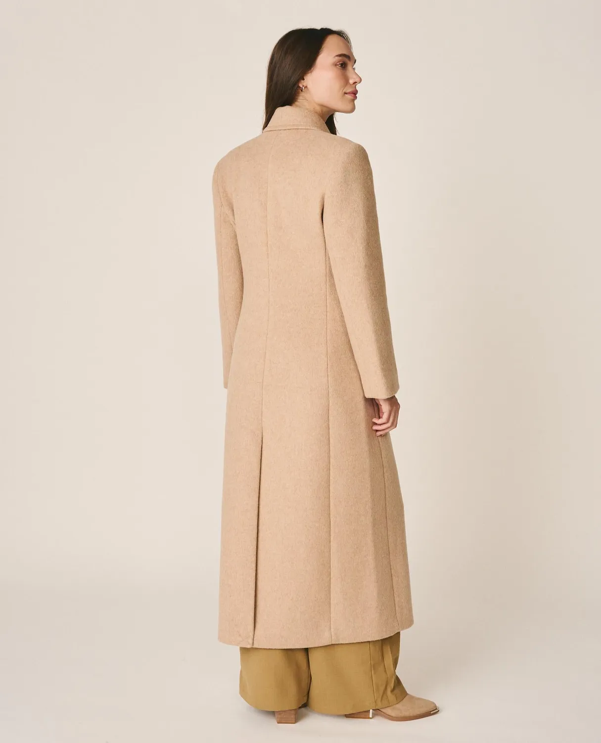 Alma en Pena I26CL1503 Manteau long vison croisé